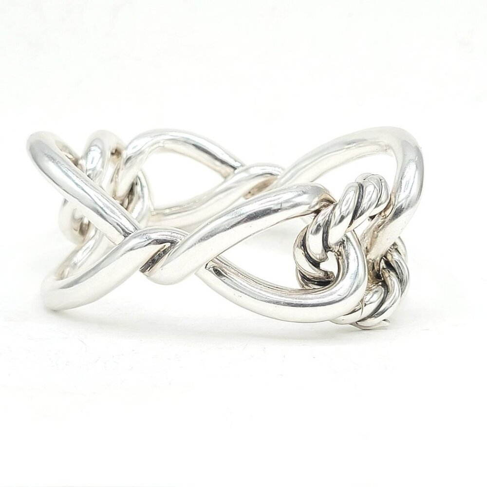 David Yurman Bold Continuance Bracelet in Sterling Silver - 33mm - RARE - Picture 6 of 13